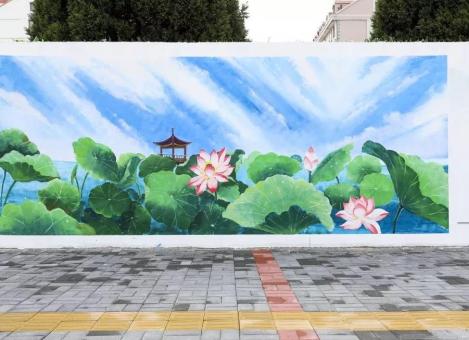 新昌墙绘施工材料制作工艺说明