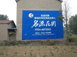新昌农村墙体广告的长尾效应