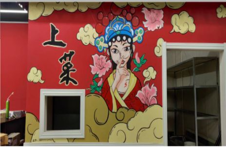 新昌墙体彩绘的发展和应用