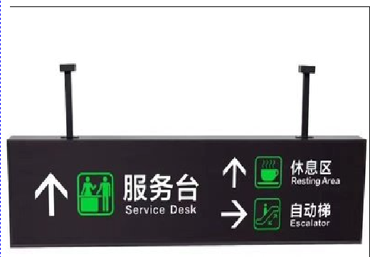 新昌吊牌灯箱制作流程。