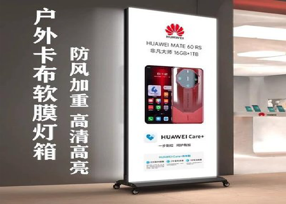 新昌户外防水灯箱的应用特点及适用范围。