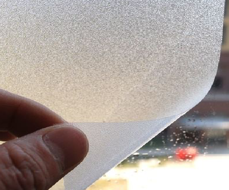 新昌玻璃门外面粘广告用什么材料好？